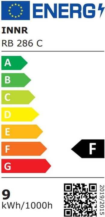 Label énergétique Innr Couleur des ampoules intelligentes (E27, 60 W, 806 lm, 1 x, F)