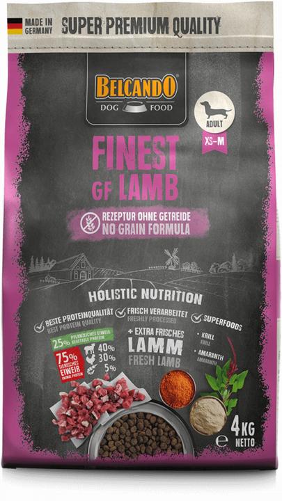 Image du produit Belcando Finest Grainfree Lamb Trockenfutter getreidefrei (Adulte, 1 pcs, 4000 g)