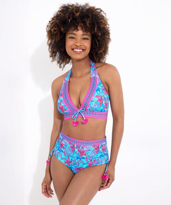 Image du produit Joe Browns Tropical Floral High Waist Rouched Swim Briefs (38)