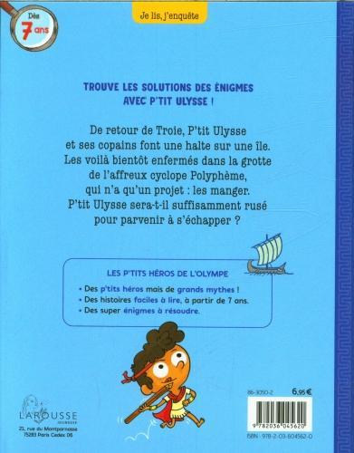 Immagine prodotto Larousse jeunesse Les petits héros de l'Olympe. Ulysse et le cyclope (Francese, Méhée Loïc, Prévot Pascal, 2024)