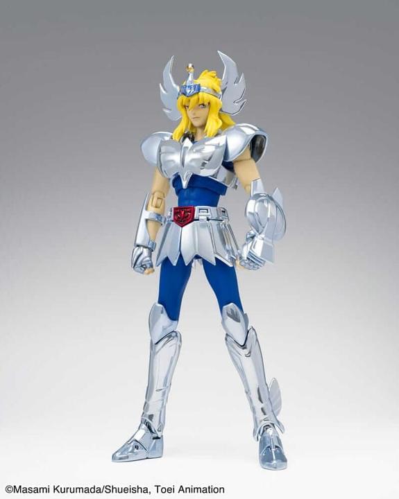 Actual product image Bandai Saint Seiya figurine S.H. Figuarts Cygnus Hyoga 20th Anniversary Ver. 16 cm