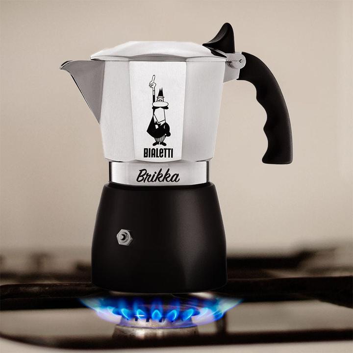 Immagine prodotto Bialetti Caffettiera espresso Nuova Brikka 2023 4 tazze rossa (4 T.)