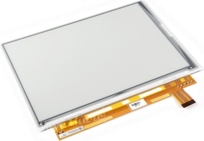 Image du produit WaveShare 1200x825 9.7inch Noir Blanc E-Ink Display Raspberry Pi HAT