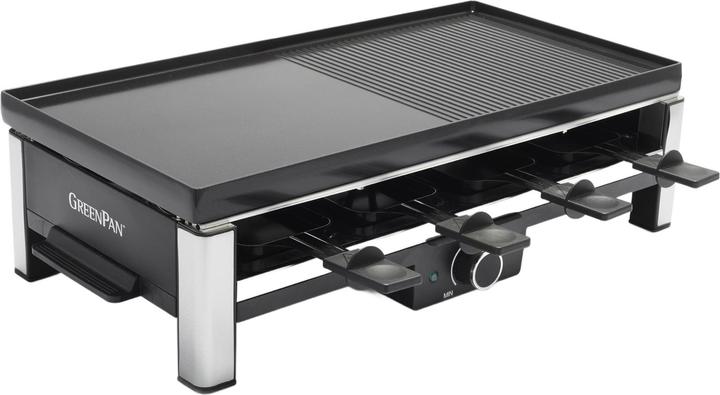 Immagine prodotto Greenpan Bistrò - Gourmet grill - gourmet & pannekoekjes - afneembare en omdraaibare plaat - 8 persone -PFAS-