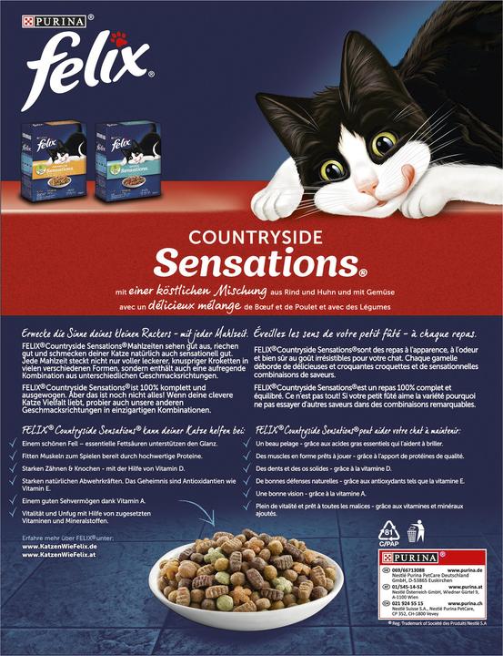 Produktbild Felix Countryside Sensations (Adult, 1 Stk., 1000 g)