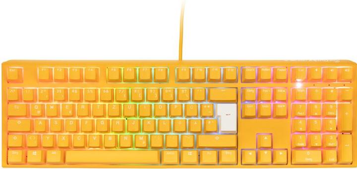 Image du produit Ducky Clavier de jeu One 3 jaune, RGB LED - MX bleu (DE, Filaire)