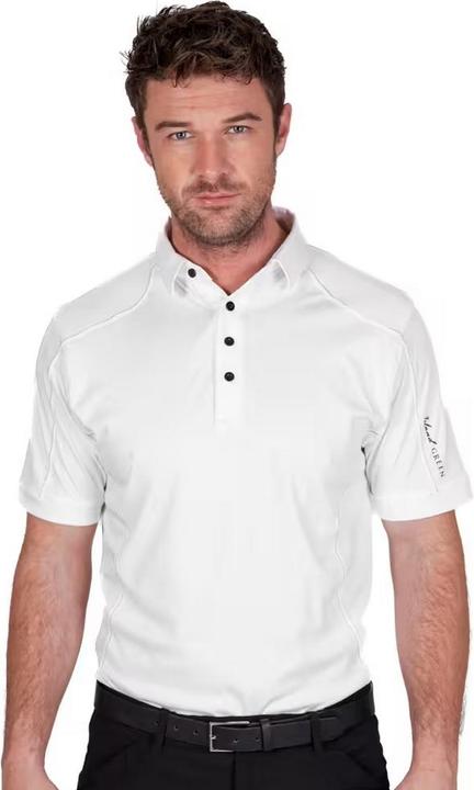 Actual product image Island Green Mens Topstitched Golf Polo Shirt (L)