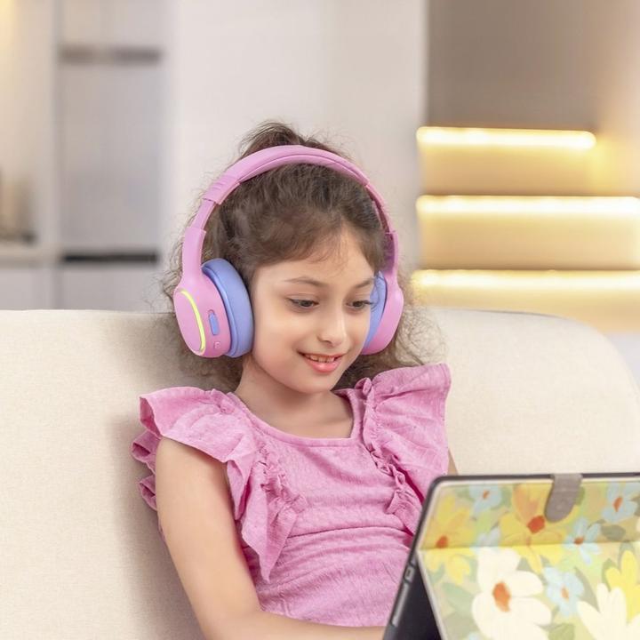Produktbild Tronsmart KH03 Wireless Headphones with ANC, for Kids, Safe - Pink (Pink)