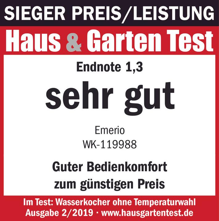 Image du produit Emerio WK-119988 (1.70 l)