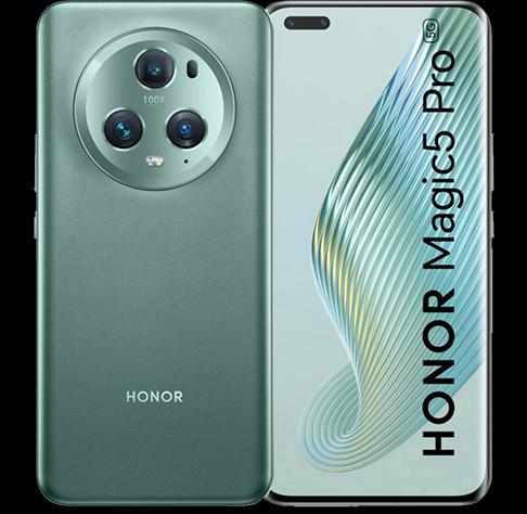 Actual product image Honor Magic5 Pro (512 GB, meadow green, 6.81", SIM + eSIM, 50 Mpx, 5G)