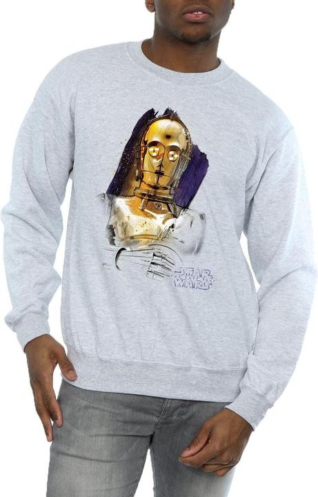 Produktbild Star Wars The Last Jedi C3PO Brushed Sweatshirt (S)