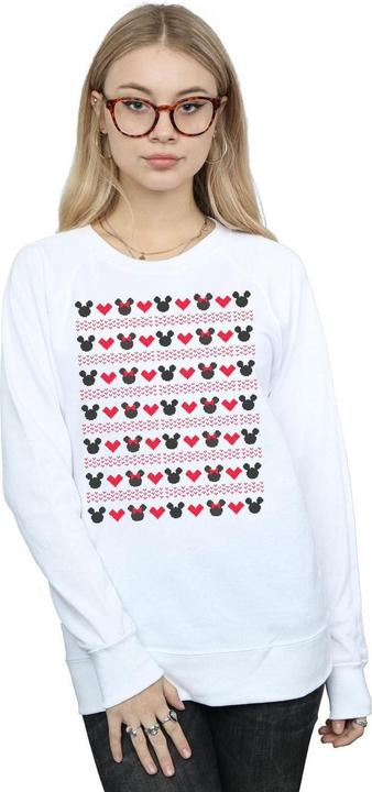 Immagine prodotto Disney Mickey And Minnie Christmas Hearts Felpa Donna (XXL)