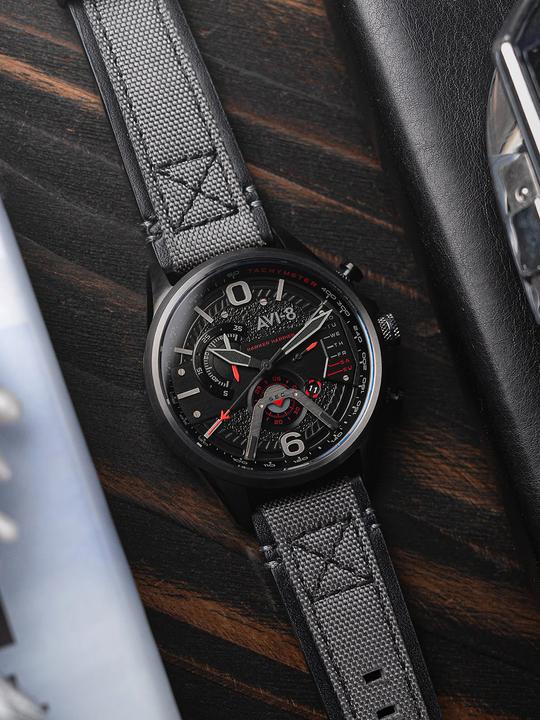 Immagine prodotto AVI-8 AV-4056-0B Hawker Harrier doppio retrogrado (Cronografo)