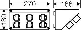 Immagine prodotto Hensel HEN FP CB 218 Scatola di connessione FP, FP CB 218 per l'ingresso del dispositivo