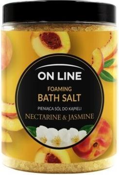 Produktbild On Line Nektarine & Jasmin Schäumendes Badesalz 1200g (Badesalz)