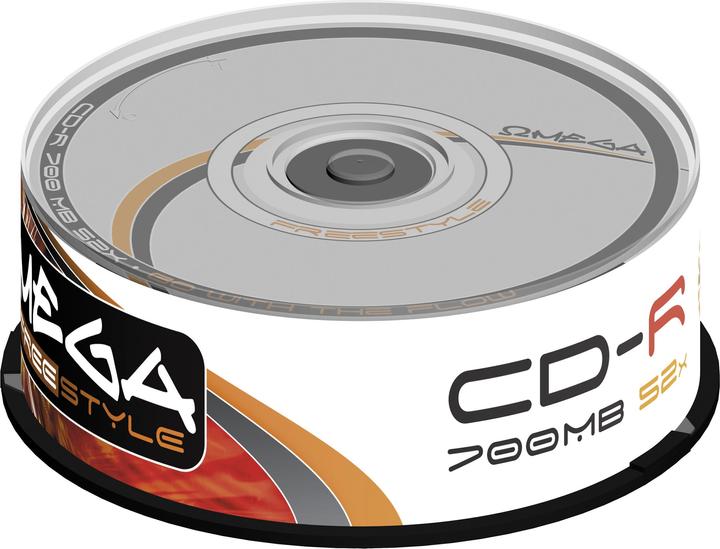 Image du produit Omega CD-R (x25 pack) (25 x)
