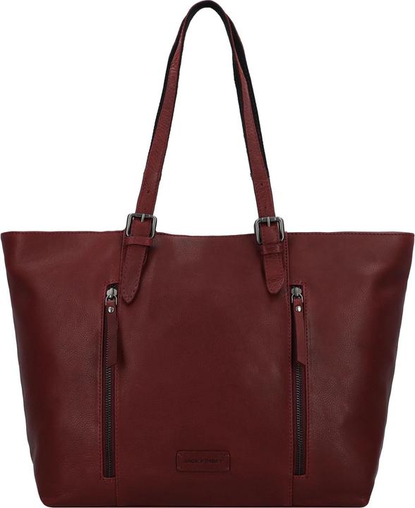 Jack kinsky Schultertasche Leder 34 cm