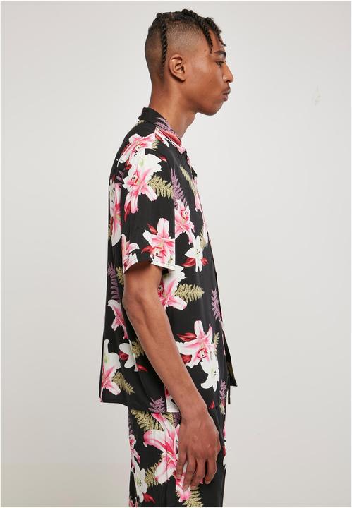 Produktbild Urban Classics Viscose AOP Resort Shirt (XS)