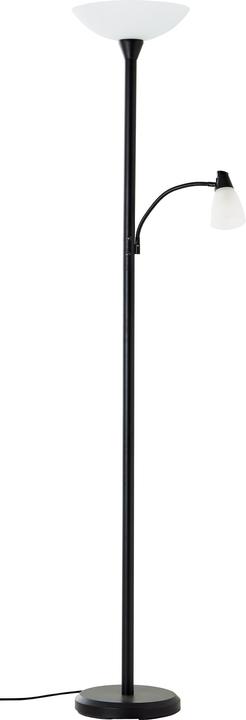 Produktbild Brilliant Lucy LED Deckenfluter Lesearm schwarz (470 lm, E27)