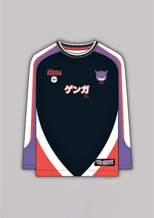 Immagine prodotto Maglia da calcio Pokemon Pullover Gengar taglia XXL (XXL)