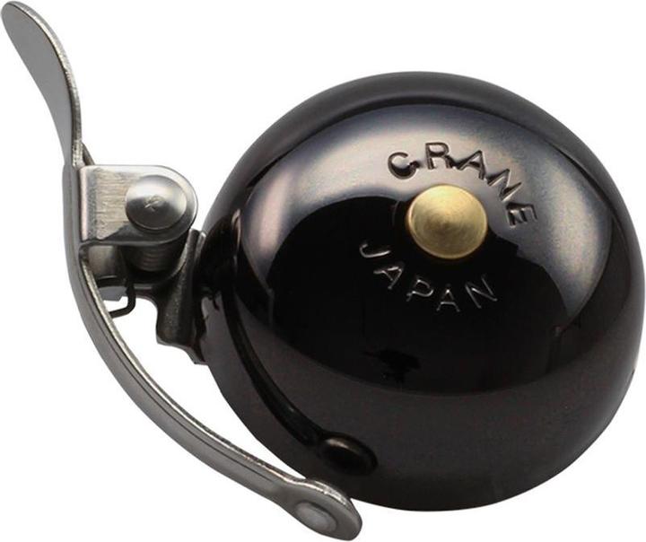 Produktbild Crane Mini Suzu Klingel - Cast Mount - Neo Black