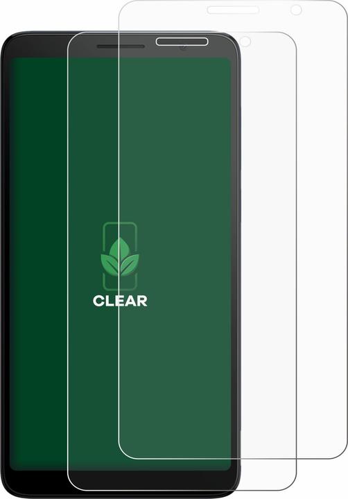 Productafbeelding ScreenLeaf Beschermfolie duurzame screenprotector screenprotector folie helder transparant (2 Stuk, HTC Desire 501)