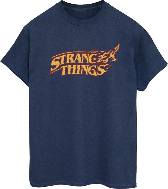 Immagine prodotto Netflix Stranger Things Logo Breaking Maglietta Ampia Donna (M)