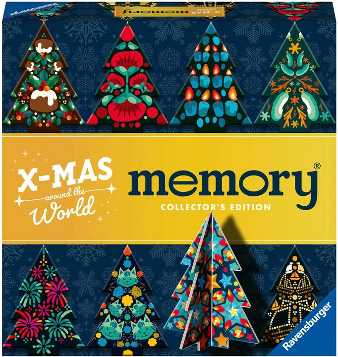 Produktbild Ravensburger 22350 Collector's memory® Weihnachten - Das weltbekannte Gedächtnisspiel mit (Multilingual, Englisch, Deutsch, Italienisch, Französisch, Portugiesisch, Spanisch, Isländisch, Japanisch)