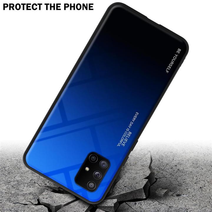 Actual product image Cadorabo TPU 2 colors glass cover (Samsung Galaxy A71 5G)