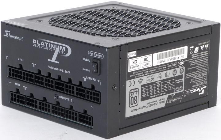 Actual product image Seasonic Platinum 660 (660 W)