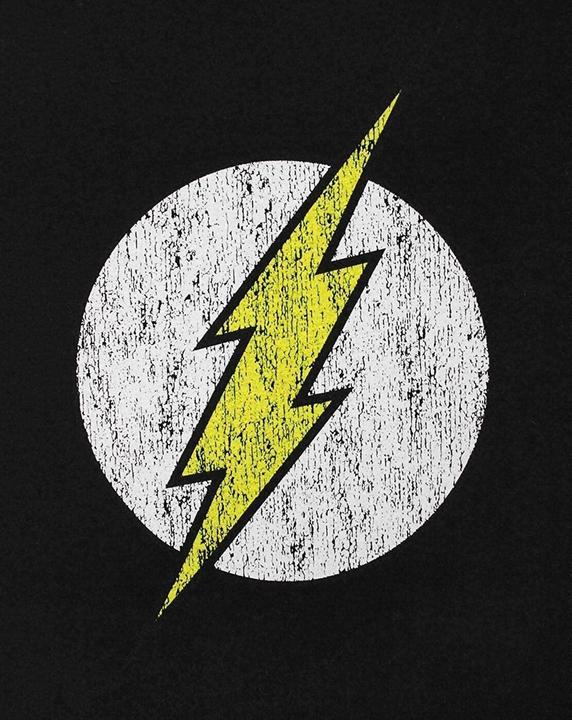 Actual product image Flash Distress Logo TShirt (L)