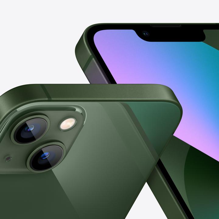 Actual product image Forza Refurbished iPhone 13 (128 GB, Green, 6.10", 12 Mpx, Dual SIM, B / Very good)