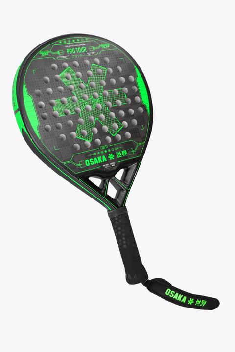 Actual product image Osaka World Osaka - Pro Tour Control Padel Racket - Black/Green