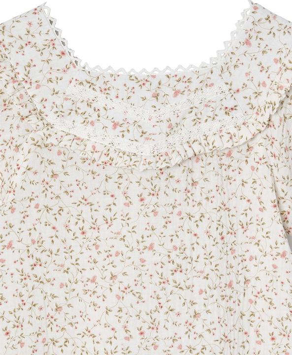 Produktbild Vertbaudet Festliche Mädchen Bluse aus geblümtem Musselin (128)