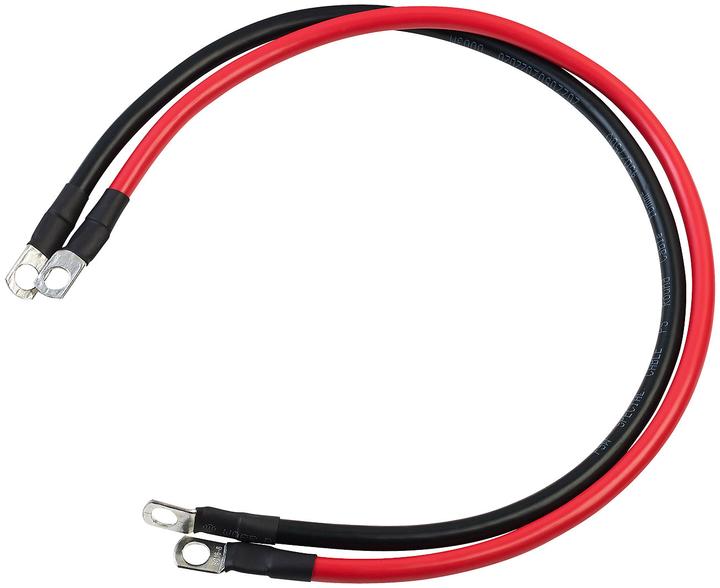 Revolt 2er-Set Batteriekabel mit Ringösen