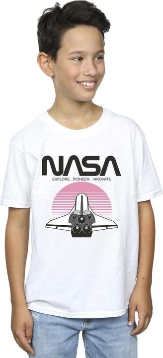 Immagine prodotto Nasa Space Shuttle Sunset Maglietta Ragazzi (152, 158)
