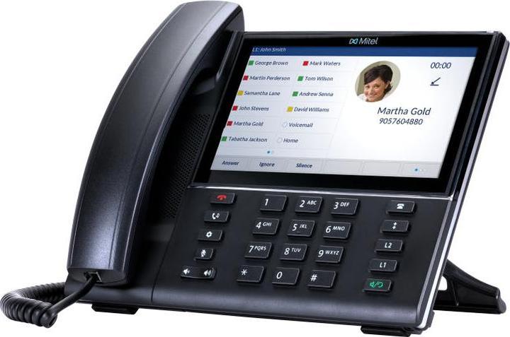 Actual product image Mitel 6873 SIP Phone