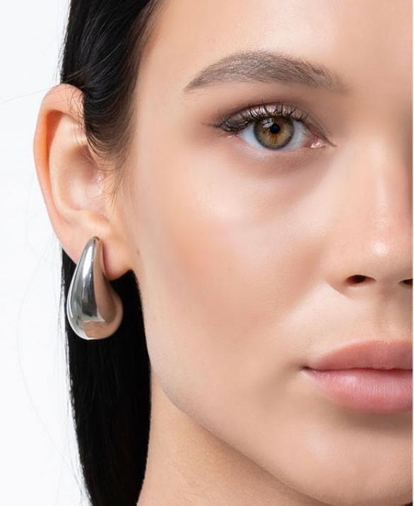 Actual product image Sensora Jewelry California earrings (Stainless steel)