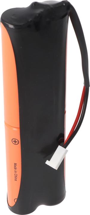 XCell Emergency light battery NiMH 4.8V 3700mAh L2x2 4/3A with 100mm cable and plug replaces GP400LAHT4S6 (1 pcs., 3700 mAh, Rechargeable battery)