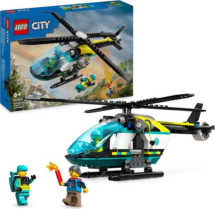 Produktbild LEGO Rettungshubschrauber (60405, LEGO City)