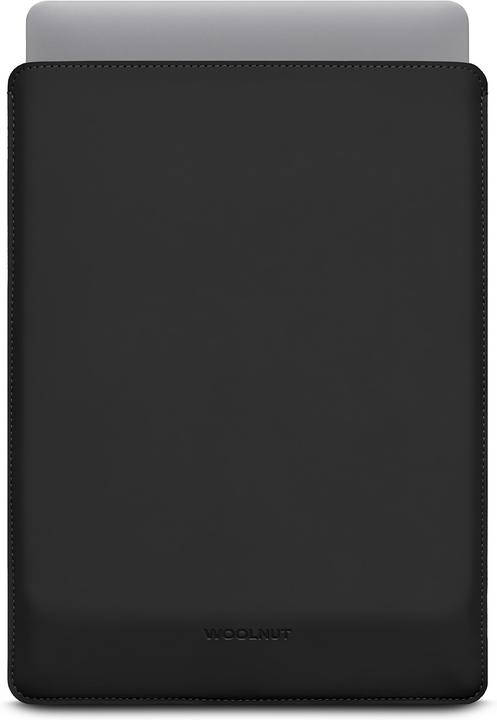 Woolnut Coated Sleeve -suojatasku 14" MacBook Pro, musta (14", Apple)