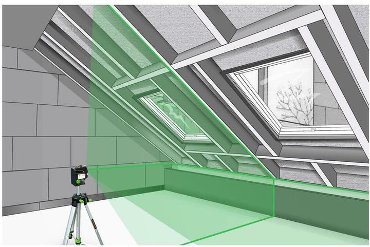 Actual product image Laserliner PocketCross-Laser 2G Set 150cm cross line laser self-levelling
