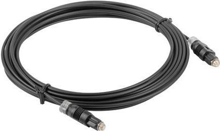 Immagine prodotto Lanberg CA-TOSL-10CC-0010-BK Cavo in fibra ottica TOSLINK (1 m, TOSLINK)