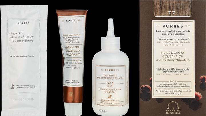Immagine prodotto Korres Colore per capelli all'olio di argan (No. 7.7 - Moka)