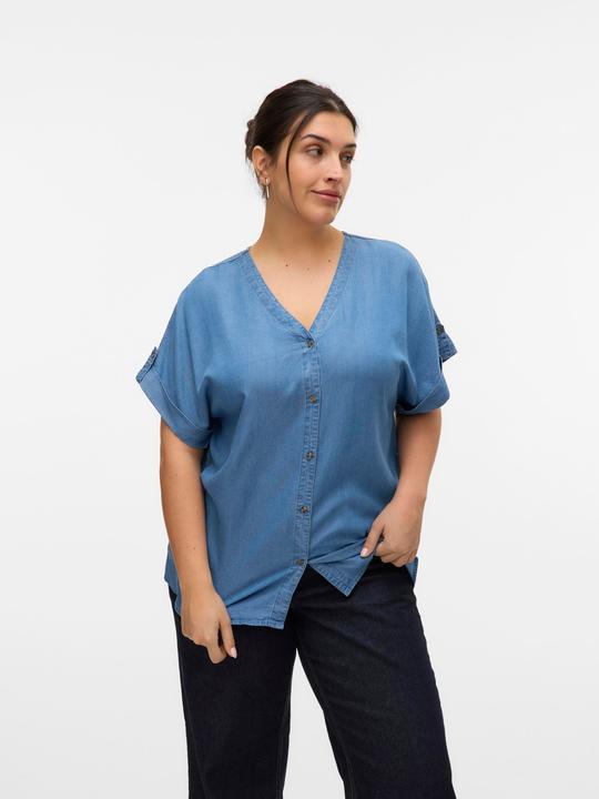 Actual product image Vero Moda VMCFLEUR Hemd Jeanshemd (48)