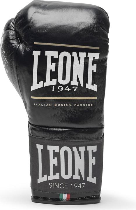 Immagine prodotto Leone Guantoni da boxe Shock Plus GN102L Nero (10 OZ, Taglia unica)