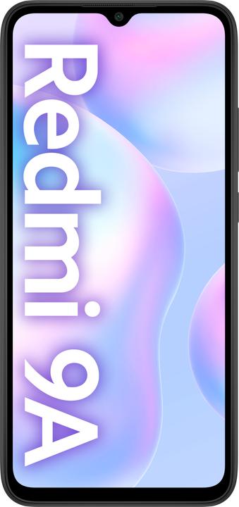 Actual product image Xiaomi Redmi 9A (32 GB, Granite Grey, 6.53", Hybrid Dual SIM, 13 Mpx, 4G)