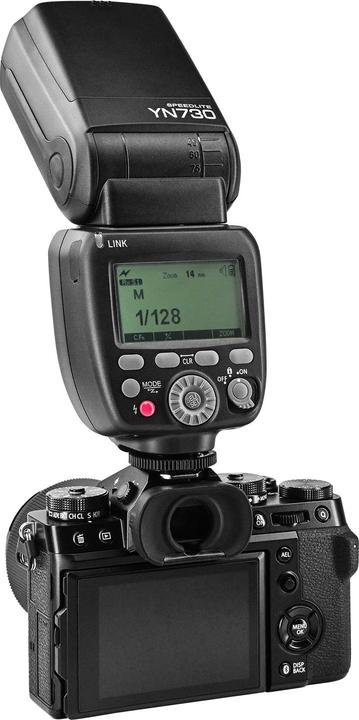 Actual product image Yongnuo YN730 Universal Speedlite (Fujifilm, Panasonic, Sony, Nikon, Canon)