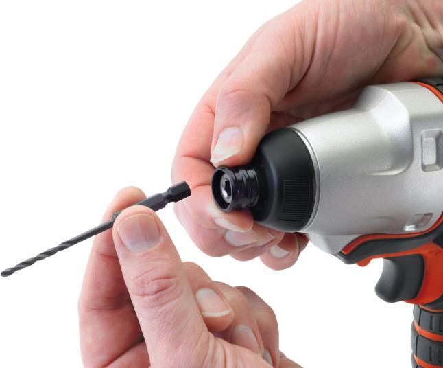 Immagine prodotto Black & Decker Testa dell'avvitatore a impulsi Multievo