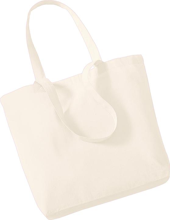 Produktbild Westford Mill Organic Einkaufstasche aus Baumwolle 16 Liter (2 StückPackung) (16 l)